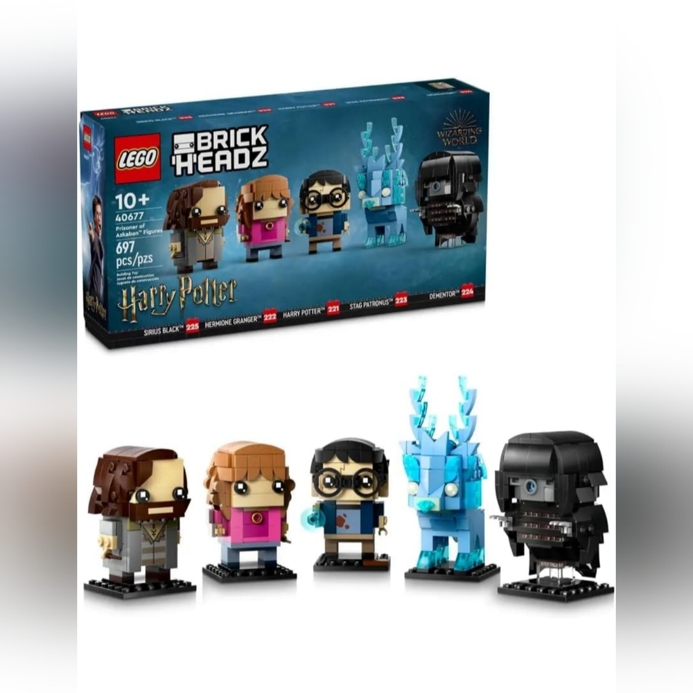 Lego Brick Headz Harry Potter Prisoner of Azkaban Figures 40677 Wizarding World